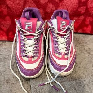 Girls Filas Size 2.5